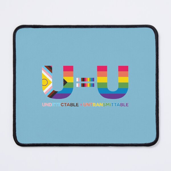 Item preview, Progressive Pride in U=U 2 - U=U Undetectable Equals Untransmittable HIV designed and sold by TallysClothes.