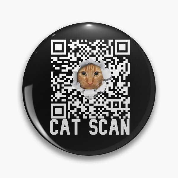 Item preview, Cat Scan Qr Generator, Cat Pate Vintage designed and sold by DiensDesign.
