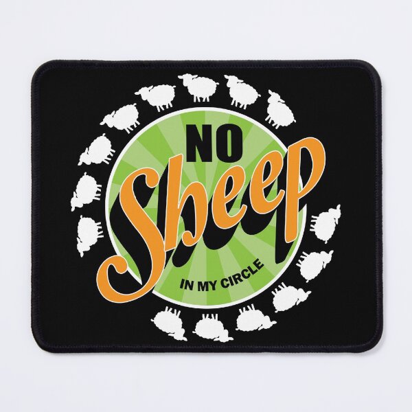 Item preview, No Sheep in my circle  designed and sold by vidyaroul.