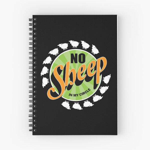 Item preview, No Sheep in my circle  designed and sold by vidyaroul.