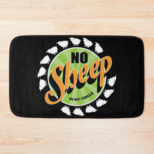 Item preview, No Sheep in my circle  designed and sold by vidyaroul.