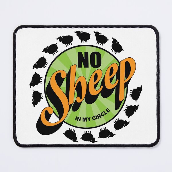 Item preview, No Sheep in my circle designed and sold by vidyaroul.