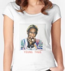Young Women's Fitted Scoop T-Shirt