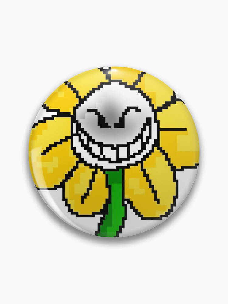 Flowey minecraft pixel art