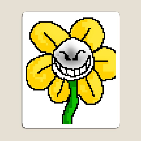 Flowey Undertale Flower Overworld Sprite Magnet Perler Bead 