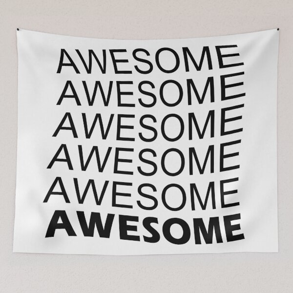 Item preview, Wavy Awesome Typography Design designed and sold by KheinJohn.