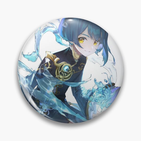 Item preview, Genshin Impact - Xingqiu Official Birthday Artwork 2021 designed and sold by Krimsy.