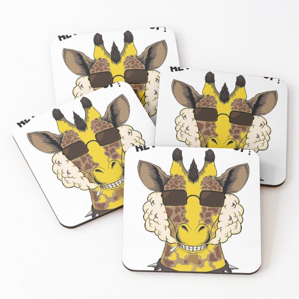Item preview, funny Girafes hey men what's up designed and sold by JadremToys.