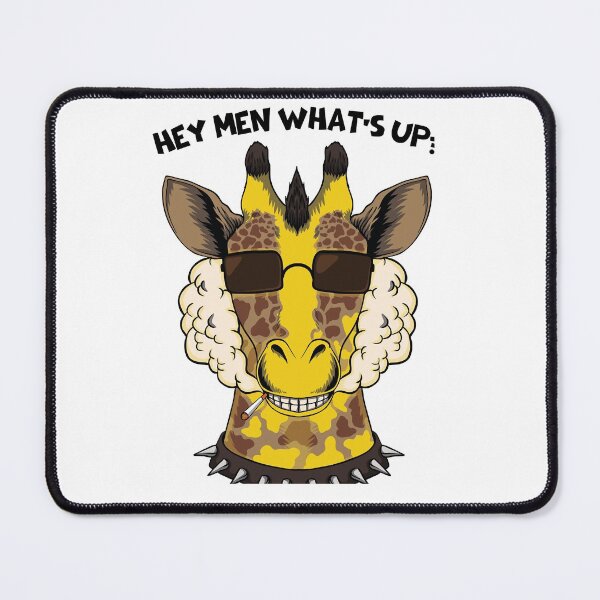Item preview, funny Girafes hey men what's up designed and sold by JadremToys.