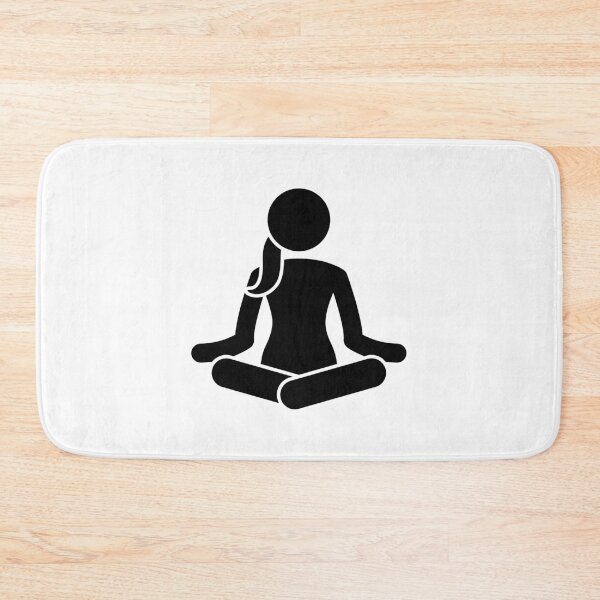 Item preview, Yoga woman - Stickman Black Version designed and sold by Stickman--.