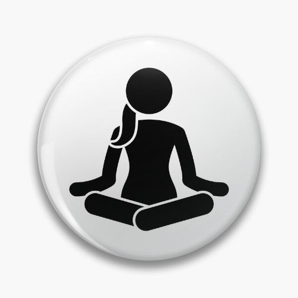 Item preview, Yoga woman - Stickman Black Version designed and sold by Stickman--.