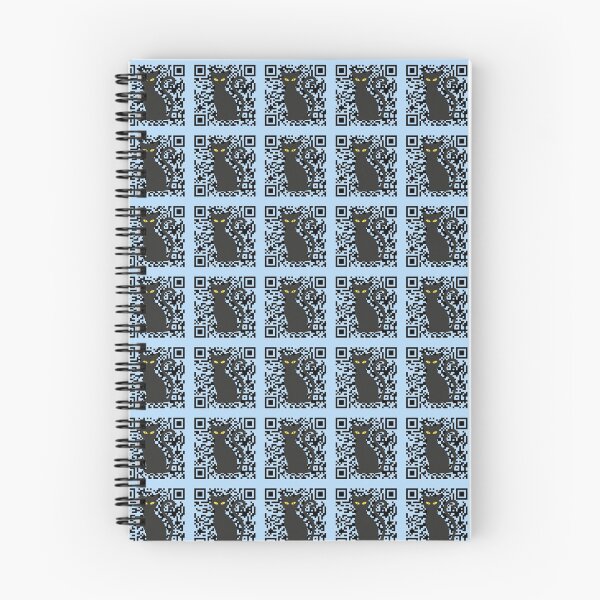 Item preview, Black Cat Peeking Qr Generator, You Asleep Yet? designed and sold by DiensDesign.