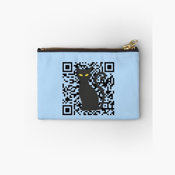 Item preview, Black Cat Peeking Qr Generator, You Asleep Yet? designed and sold by DiensDesign.