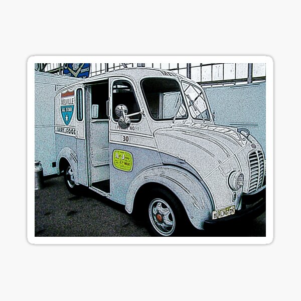 Milk Truck Sticker