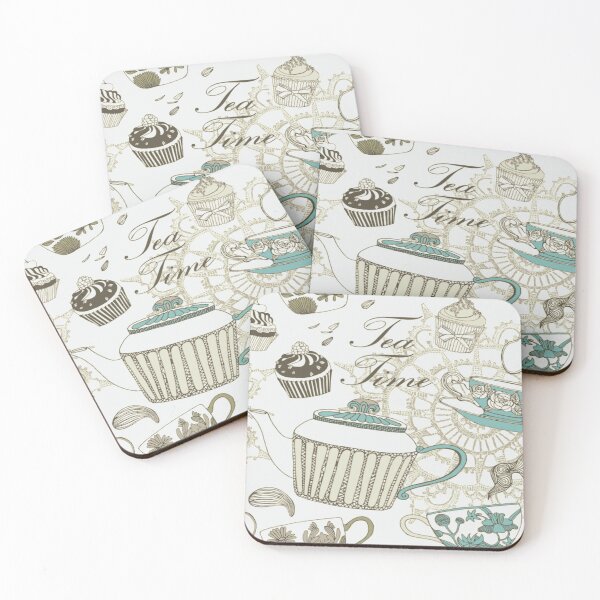 Item preview, Tea Time Card designed and sold by WearWolfDesigns.