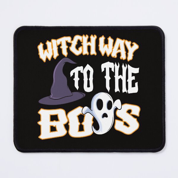 Item preview, Halloween Witch Way To The Boos? designed and sold by Betsytiptoe.