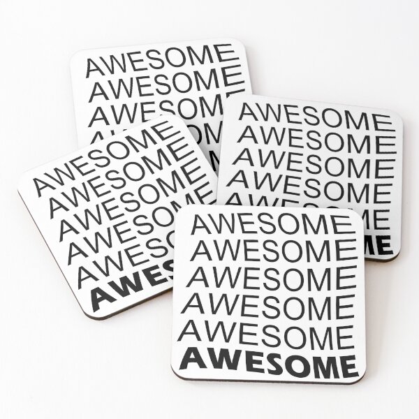 Item preview, Wavy Awesome Typography Design designed and sold by KheinJohn.