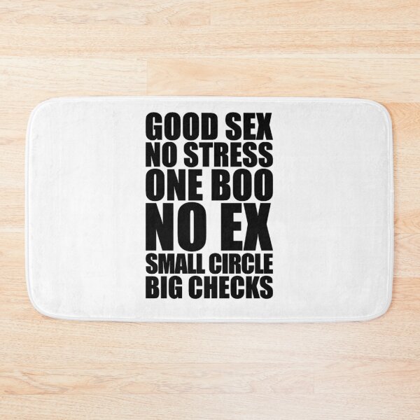 Item preview, Good Sex,No Stres,OneBoo,No EX,Small Circle, Big Checks designed and sold by JadremToys.