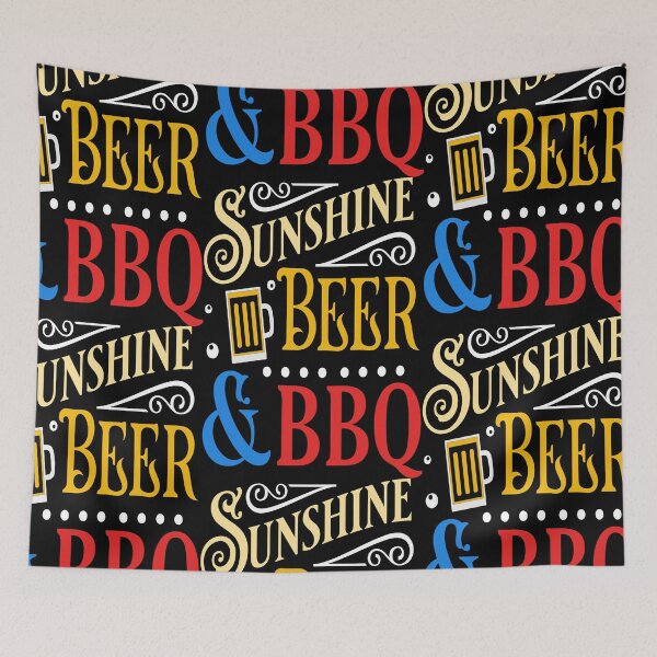 Item preview, International Beer and BBQ designed and sold by MckinleyArt.