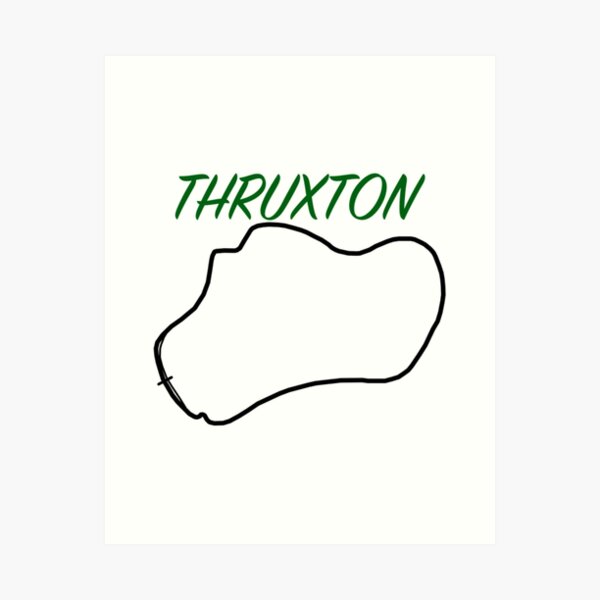 Item preview, Thruxton Racing Circuit   designed and sold by SpicyGarmzz.