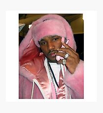 Cam'ron Pink Photographic Print