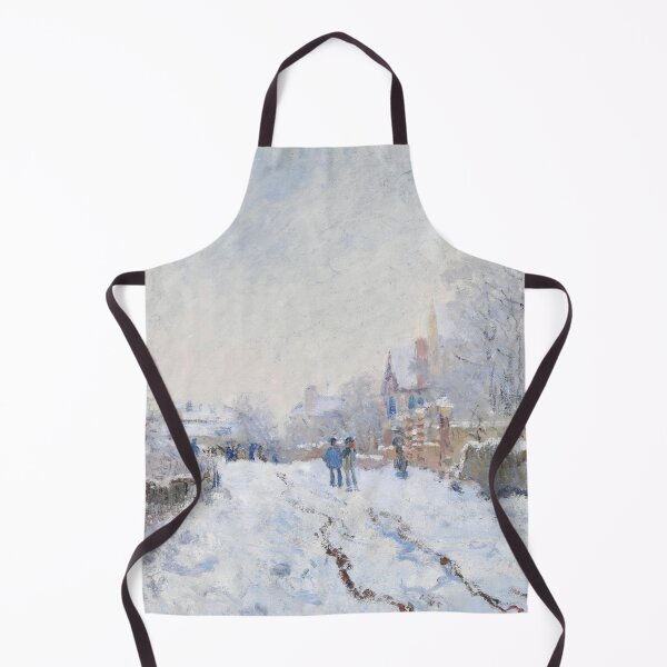 Aperçu de l'œuvre Art impressionniste Neige à Argenteuil (1874-1875) par Claude Monet créée et vendue par Designedbysm.