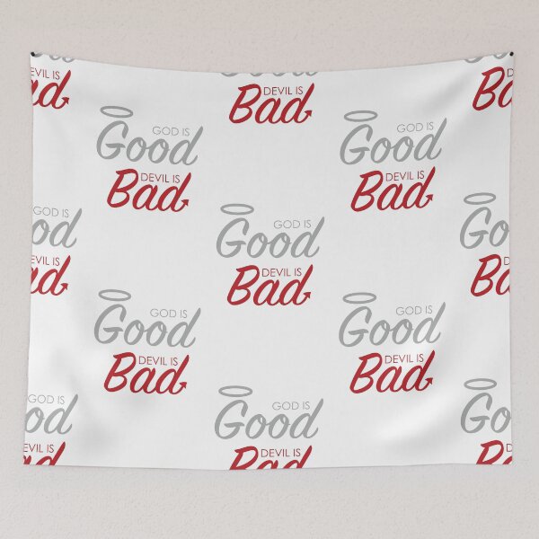 Item preview, God is Good/Devil is Bad designed and sold by layerstshirts.