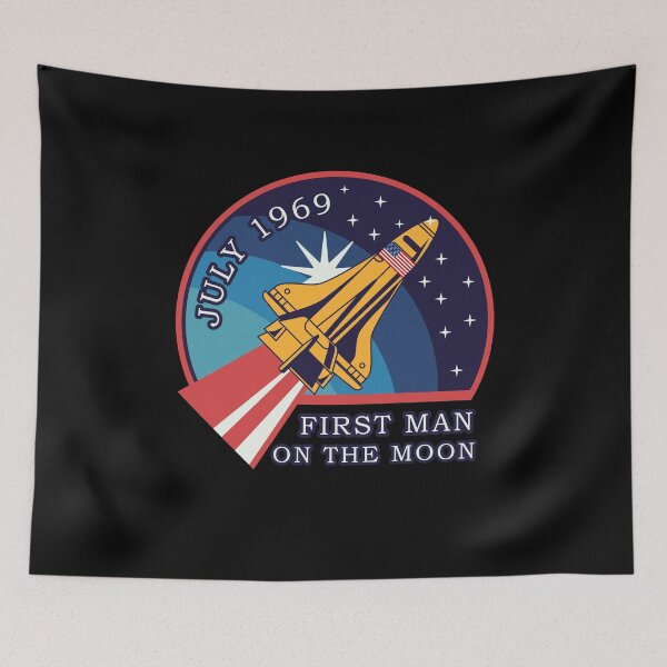 Item preview, First Man On The Moon 1969 designed and sold by KelsieOneil.