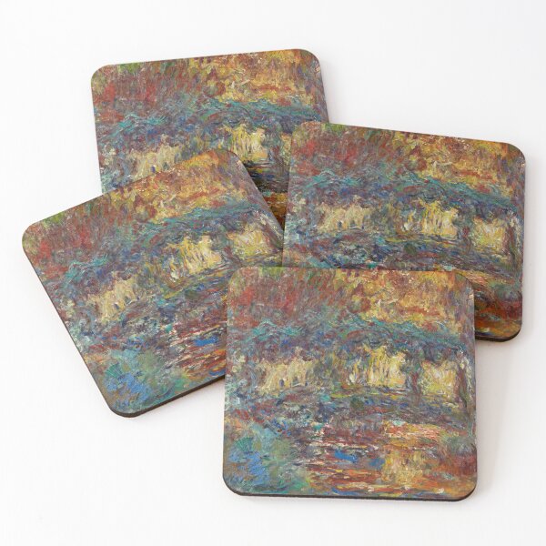Item preview, Impressionist Painting The Japanese Footbridge (ca. 1920–1922) by Claude Monet designed and sold by Designedbysm.