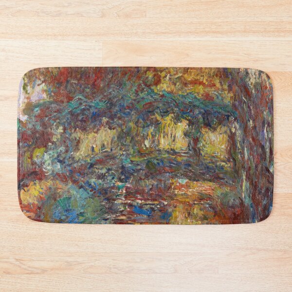 Item preview, Impressionist Painting The Japanese Footbridge (ca. 1920–1922) by Claude Monet designed and sold by Designedbysm.
