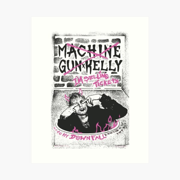 Machine Gun Kelly Art Prints for Sale | Redbubble
