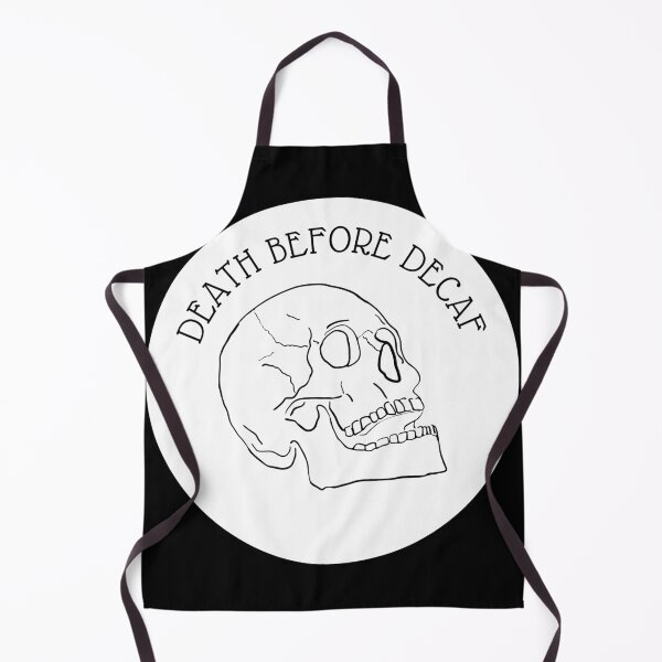 Item preview, Death Before Decaf designed and sold by DewanDesigns.