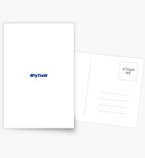 #FlyTheW-small Postcards