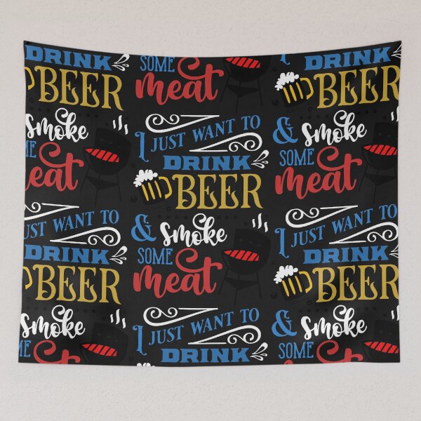 Item preview,  International Beer Day and BBQ designed and sold by MckinleyArt.