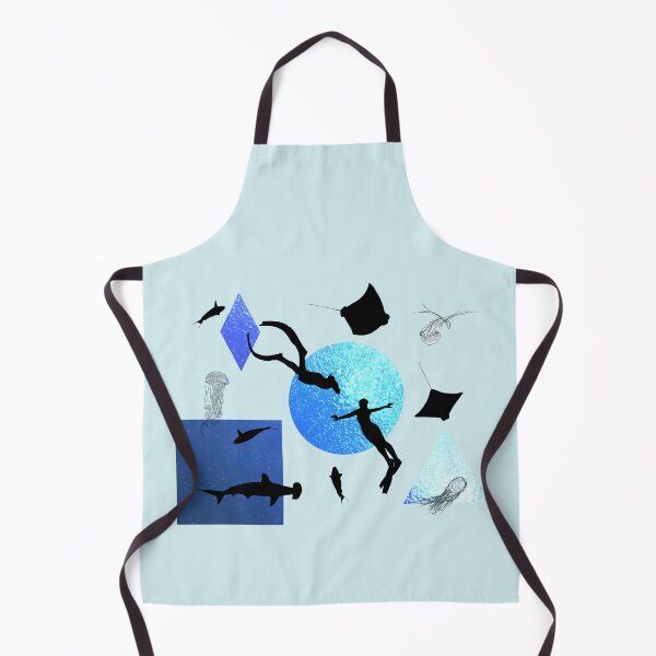 Item preview, Freediving Couple in Ocean designed and sold by Arkneer.