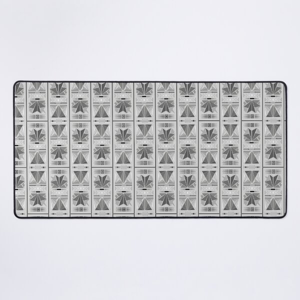 Item preview, gray zuni tribal pattern designed and sold by vincentbiollaz.