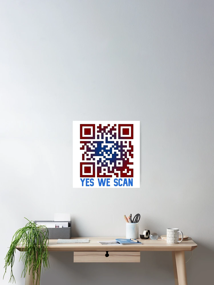 Thumbnail 2 of 3, Poster, Yes We Scan Qr Code Generator Qr Code Generator Qr Code Generator Qr Code Generator Qr Code Generator Qr Code Generator Qr Code Generator Qr Code designed and sold by DiensDesign.