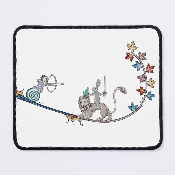 Item preview, Medieval bunny versus snail-man hybrid designed and sold by ebrawne.