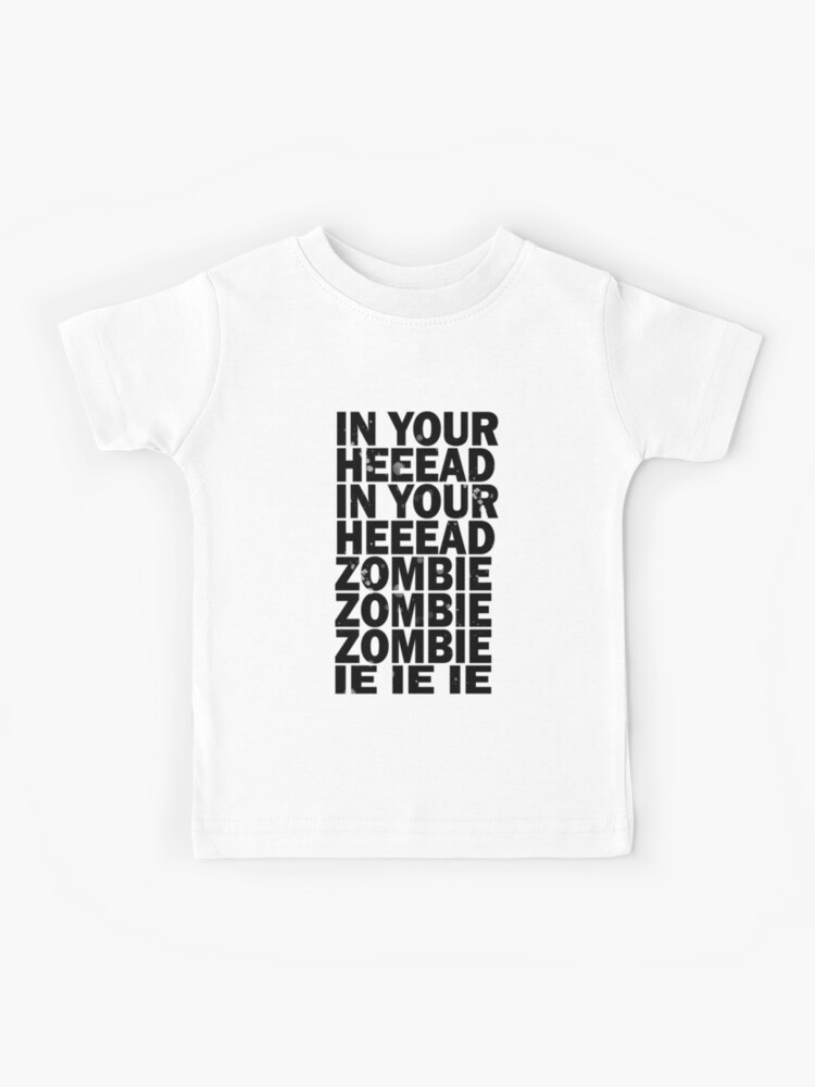 The Cranberries Zombie Lyrics Cotton White Gift T-Shirt Tee Shirt