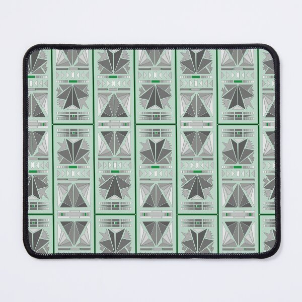 Item preview, zuni style green pattern designed and sold by vincentbiollaz.