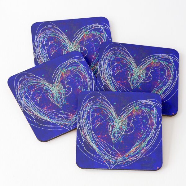 Item preview, Cosmic Blue Love designed and sold by Cate Mackenzie.