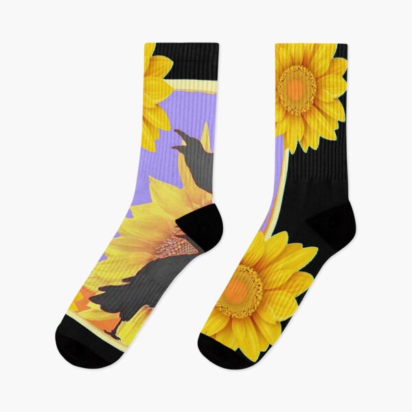 Item preview, TWO BLACK CROWS YELLOW SUNFLOWERS SOUTHWEST ART designed and sold by sharlesart.