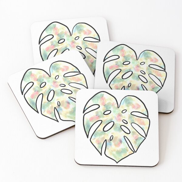 Item preview, Multicolored Monstera  designed and sold by makesbymiss.