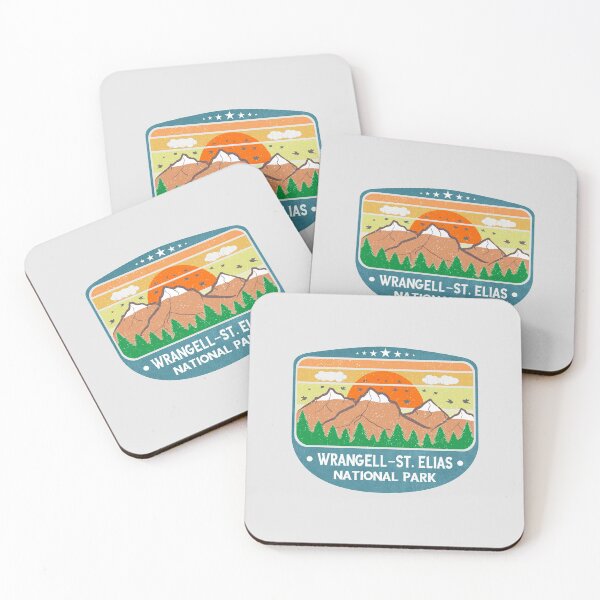 Item preview, Wrangell–St. Elias National Park Alaska Vintage Sunset  designed and sold by Dexter Freeman.