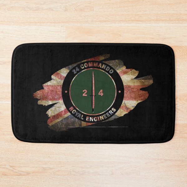 Item preview, 24 Commando Royal Engineers on Union jack  designed and sold by PinnockDesigns.