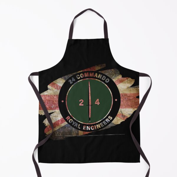Item preview, 24 Commando Royal Engineers on Union jack designed and sold by PinnockDesigns.
