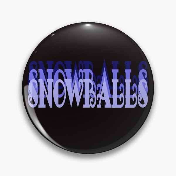 Item preview, SNOWBALLS 5 black  designed and sold by AndPeace702.