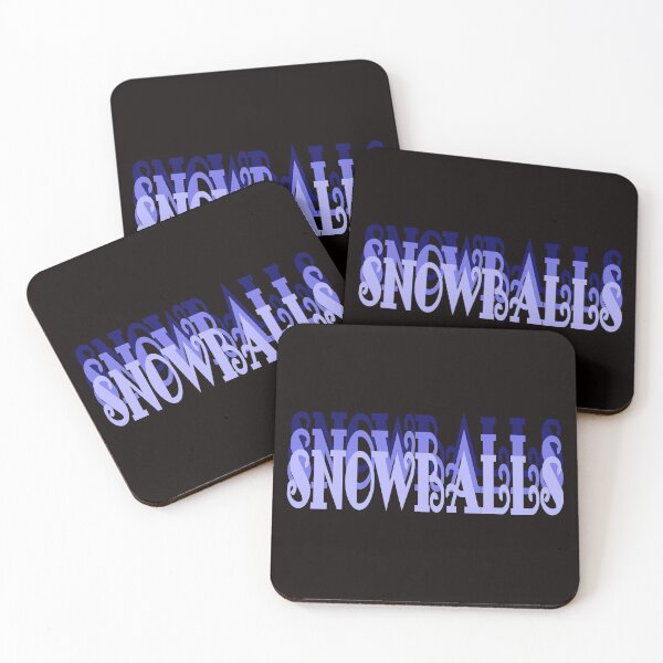 Item preview, SNOWBALLS 5 black  designed and sold by AndPeace702.