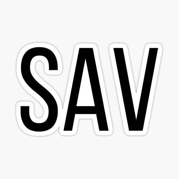 Item preview, SAV Savannah Georgia Airport Code Lists SAV designed and sold by dressedupmule.