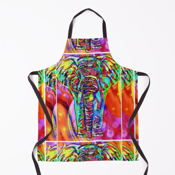 Item preview, Psychedelic Elephant 1 designed and sold by TeaFairy Art.
